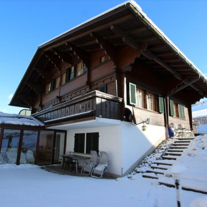 FEWOlution Ferienwohnung Chalet Finkenwiese ganzes Haus Zweisimmen