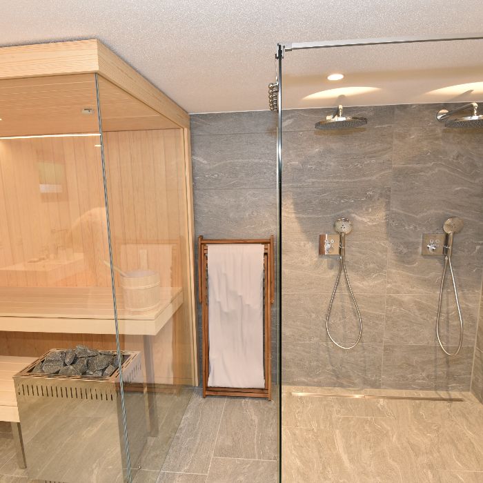 FEWOlution Ferienwohnung Alpines Chalet mit Sauna Goms