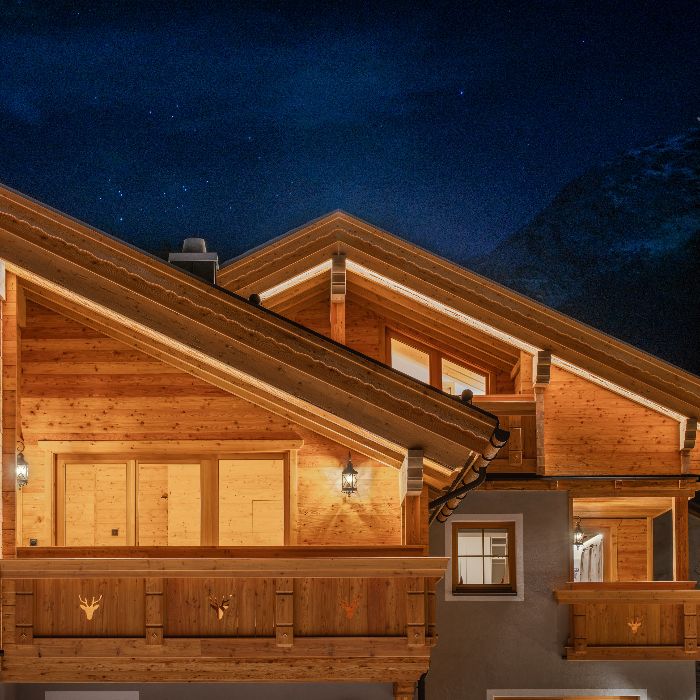 Ferienwohnung Engadin-Chalet, Luxus am Berg Bever FEWOlution
