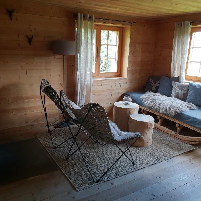 FEWOlution Ferienwohnung Hüttenzauber Fideris Heuberge Fideris