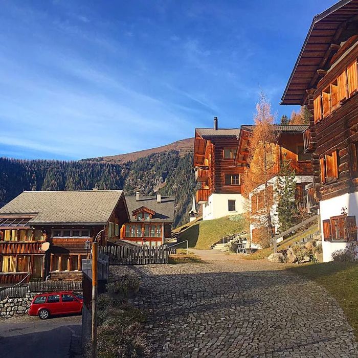 FEWOlution Ferienwohnung Ducan - Wohnung mit Terrasse Davos Monstein