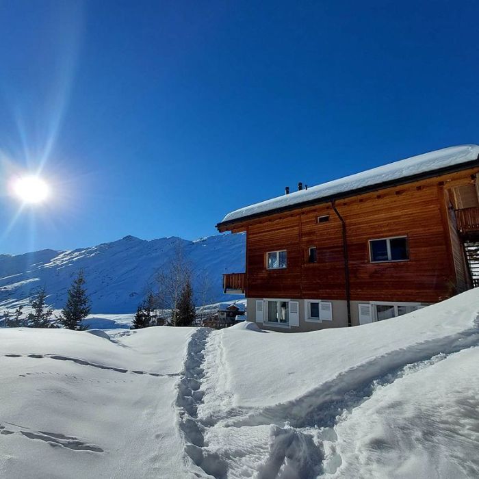 FEWOlution Ferienwohnung Chalet Heidi - Whg 3 Dach Blatten bei Naters