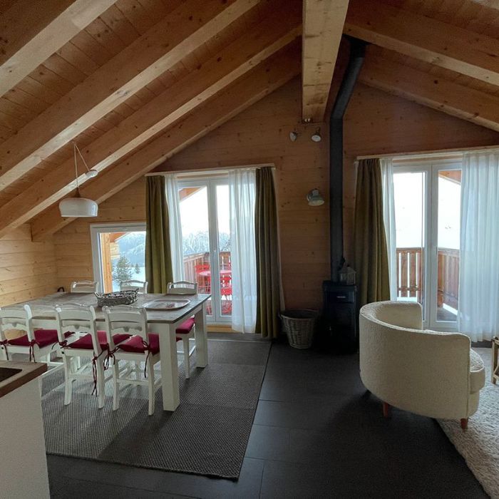FEWOlution Ferienwohnung Chalet Peter - Wohnung 3 Dach Blatten bei Naters