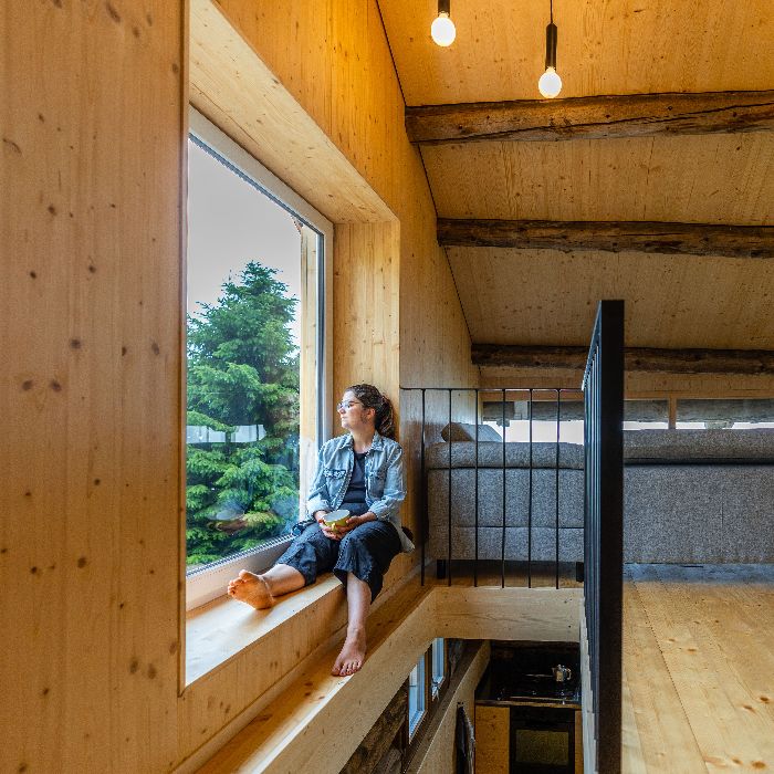 Ferienwohnung Eco Alpine Chalet mit HotPot Untervaz FEWOlution