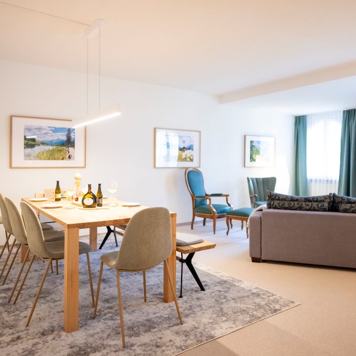 Ferienwohnung Chasa Valbernard Stüvetta Vulpera FEWOlution